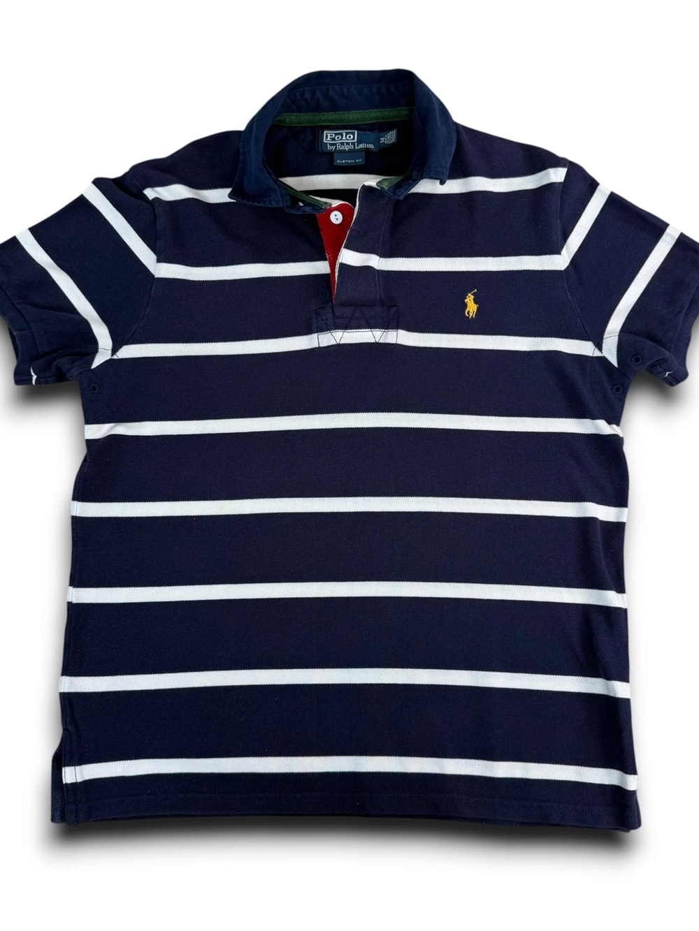 Polo Ralph Lauren Vintage men’s, Ralph Lauren rugby polo size large blue white s